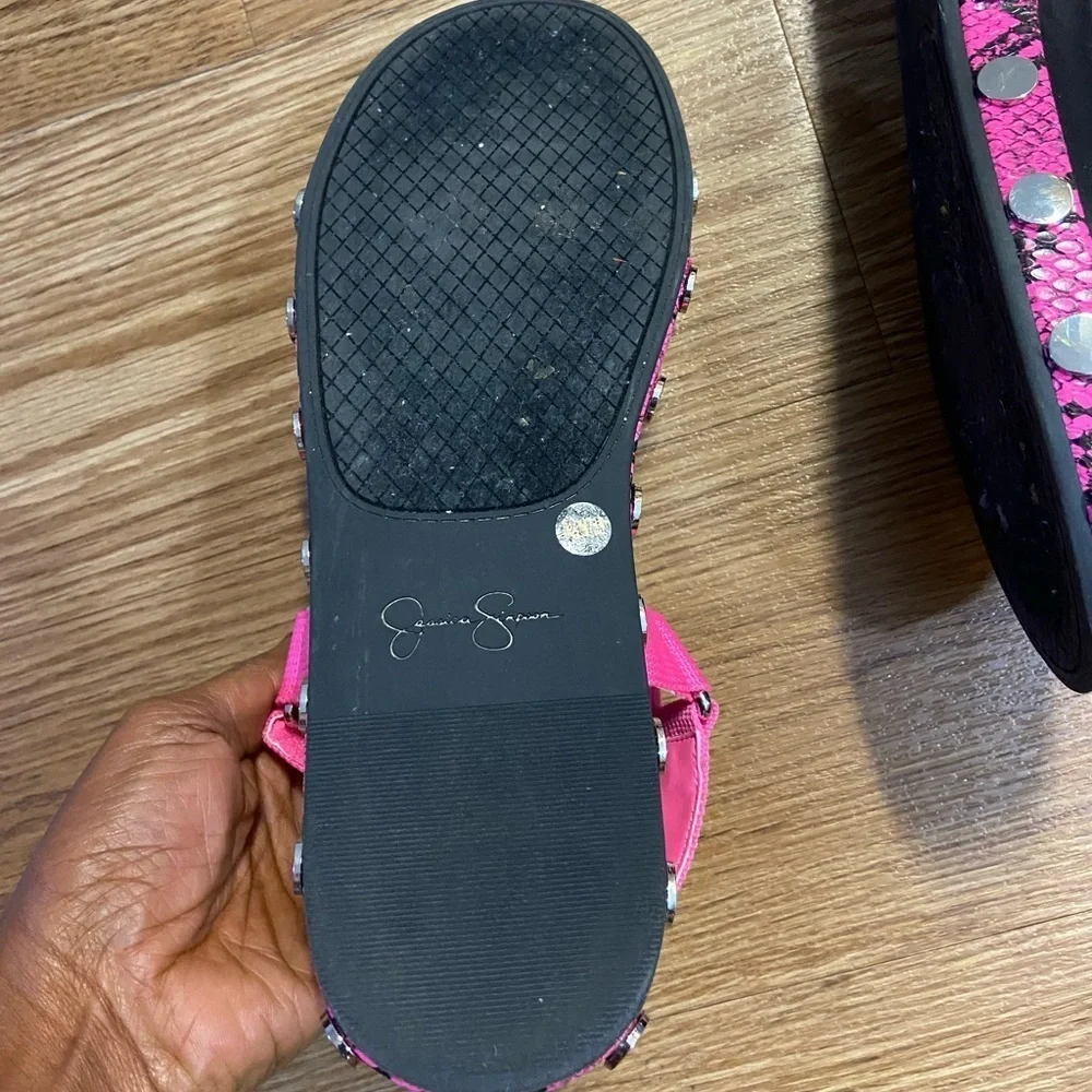 JESSICA SIMPSON Pink Platform Sandal